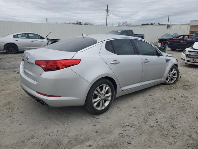 5XXGM4A7XDG225293 - 2013 KIA OPTIMA LX SILVER photo 3