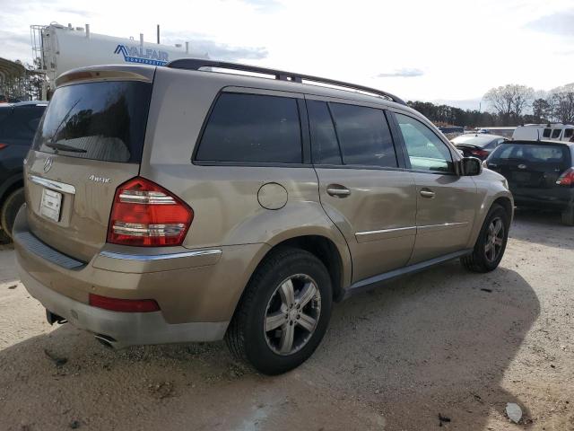 4JGBF71E38A352338 - 2008 MERCEDES-BENZ GL 450 4MATIC BEIGE photo 3