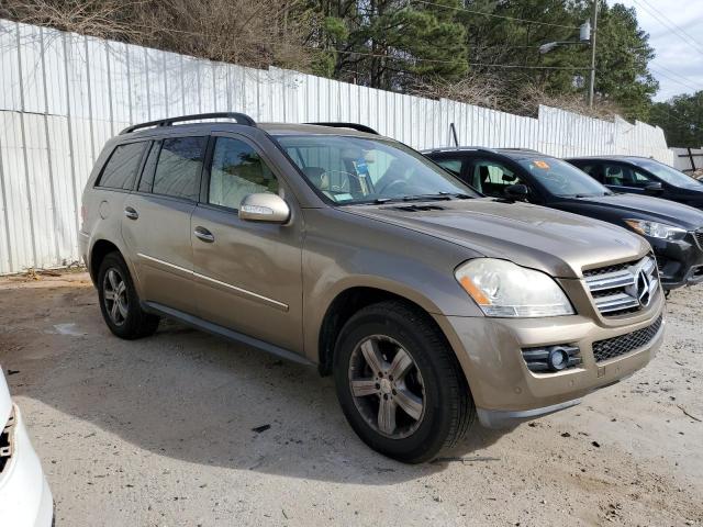 4JGBF71E38A352338 - 2008 MERCEDES-BENZ GL 450 4MATIC BEIGE photo 4