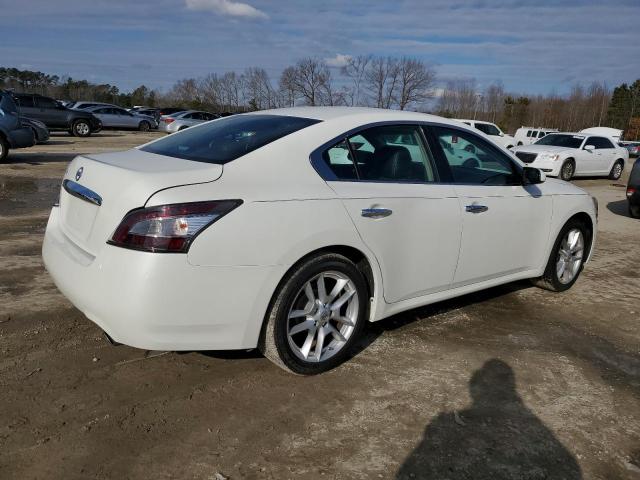 1N4AA5AP6EC434252 - 2014 NISSAN MAXIMA S WHITE photo 3