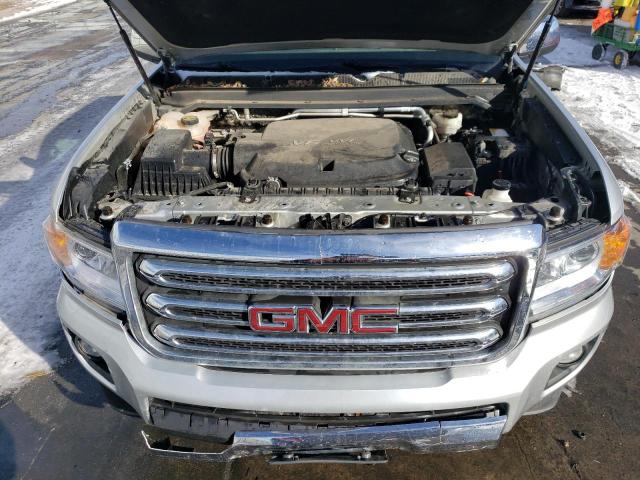 1GTG6DEN3J1110089 - 2018 GMC CANYON SLT SILVER photo 11