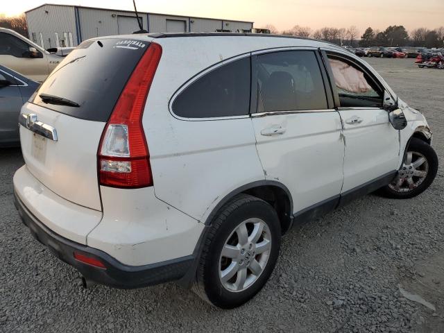 JHLRE48708C041744 - 2008 HONDA CR-V EXL WHITE photo 3