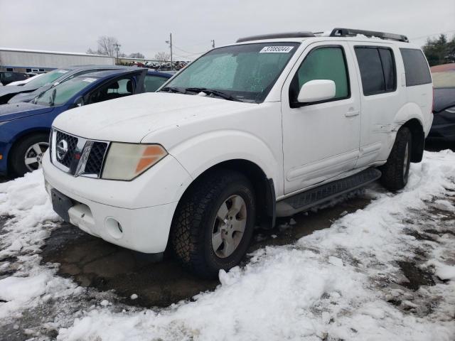 5N1AR18W57C636684 - 2007 NISSAN PATHFINDER LE WHITE photo 1
