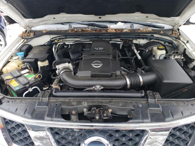 5N1AR18W57C636684 - 2007 NISSAN PATHFINDER LE WHITE photo 12