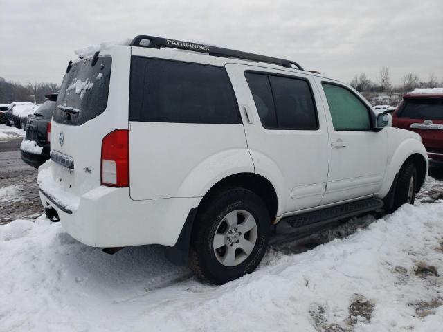 5N1AR18W57C636684 - 2007 NISSAN PATHFINDER LE WHITE photo 3
