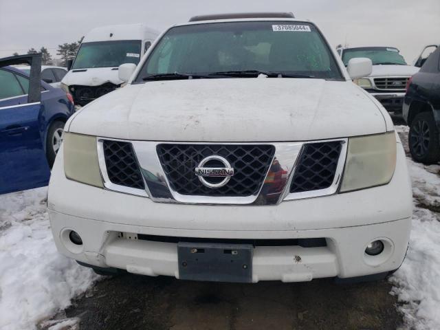 5N1AR18W57C636684 - 2007 NISSAN PATHFINDER LE WHITE photo 5