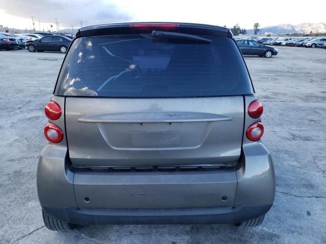 WMEEJ31X98K109929 - 2008 SMART FORTWO PURE GRAY photo 6