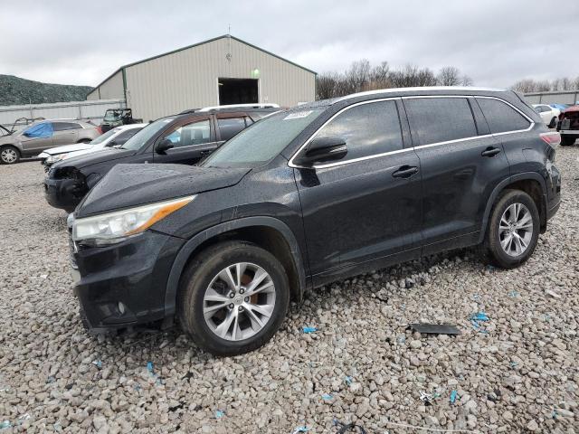 5TDJKRFH5FS082717 - 2015 TOYOTA HIGHLANDER XLE Qara foto 1