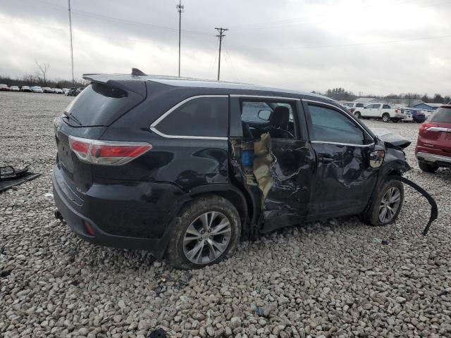 5TDJKRFH5FS082717 - 2015 TOYOTA HIGHLANDER XLE Qara foto 3