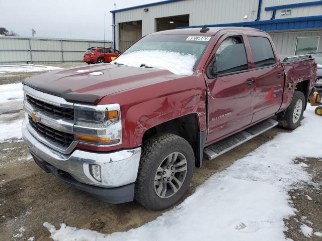 3GCUKREC0HG377048 - 2017 CHEVROLET SILVERADO K1500 LT MAROON photo 1