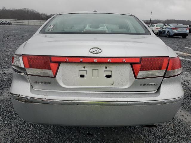 KMHFC46F57A196652 - 2007 HYUNDAI AZERA SE SILVER photo 6