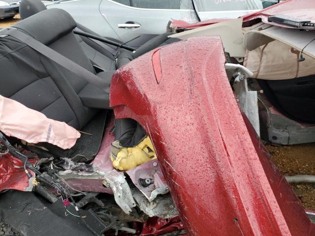 1G1BE5SM8H7143099 - 2017 CHEVROLET CRUZE LT MAROON photo 10