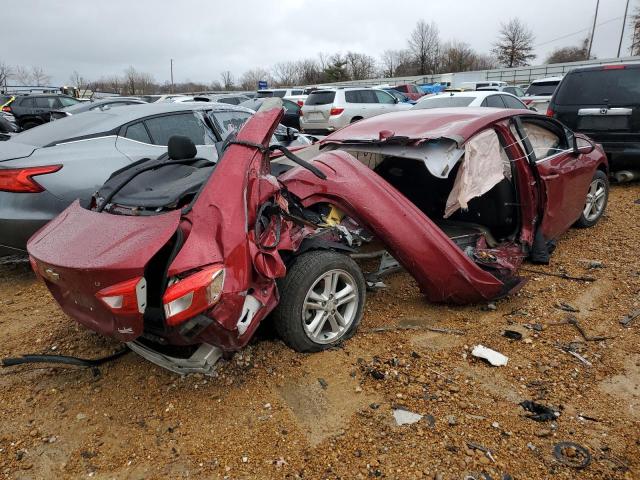 1G1BE5SM8H7143099 - 2017 CHEVROLET CRUZE LT MAROON photo 3