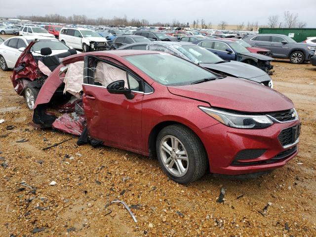 1G1BE5SM8H7143099 - 2017 CHEVROLET CRUZE LT MAROON photo 4