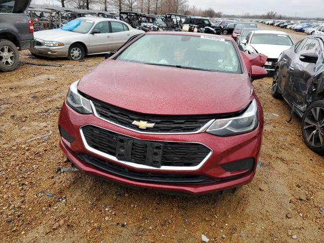 1G1BE5SM8H7143099 - 2017 CHEVROLET CRUZE LT MAROON photo 5