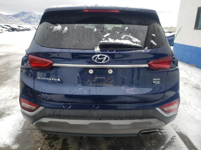 5NMS2CADXKH077810 - 2019 HYUNDAI SANTA FE SE BLUE photo 6