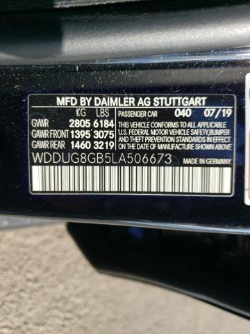 WDDUG8GB5LA506673 - 2020 MERCEDES-BENZ S 560 4MATIC BLACK photo 13