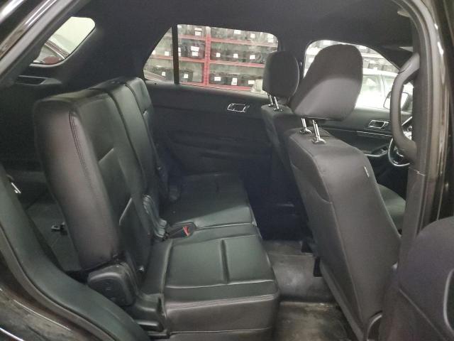 1FM5K8AR1JGB12452 - 2018 FORD EXPLORER POLICE INTERCEPTOR أسود صورة 10