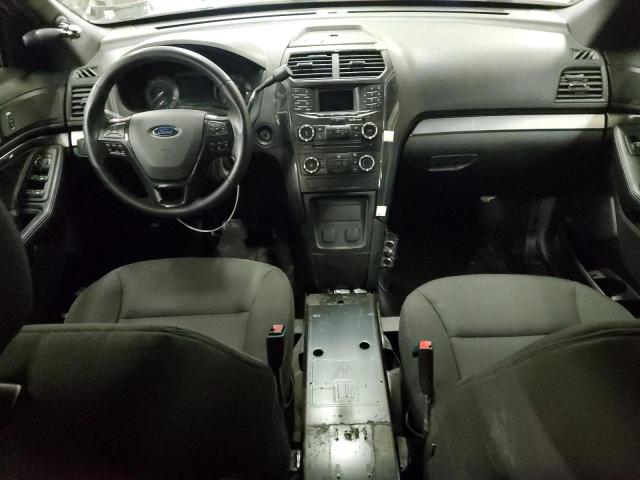 1FM5K8AR1JGB12452 - 2018 FORD EXPLORER POLICE INTERCEPTOR أسود صورة 8