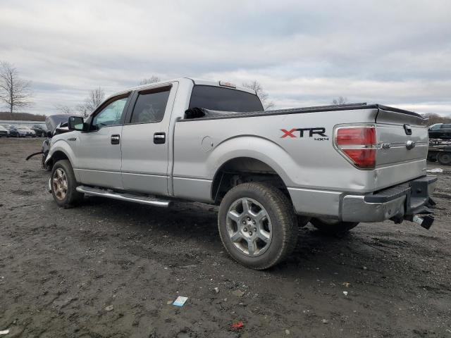 1FTFW1EF2EKF63980 - 2014 FORD F150 SUPERCREW SILVER photo 2