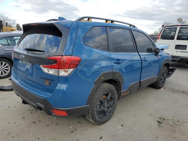 JF2SKAMC5PH455033 - 2023 SUBARU FORESTER WILDERNESS BLUE photo 3