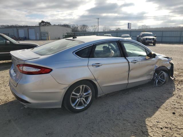 3FA6P0RU5FR247380 - 2015 FORD FUSION TITANIUM HEV SILVER photo 3