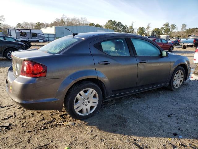 1C3CDZAB3EN216462 - 2014 DODGE AVENGER SE GRAY photo 3