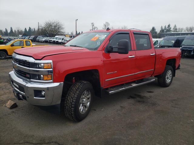 1GC4K0E80FF177521 - 2015 CHEVROLET SILVERADO K3500 LTZ RED photo 1