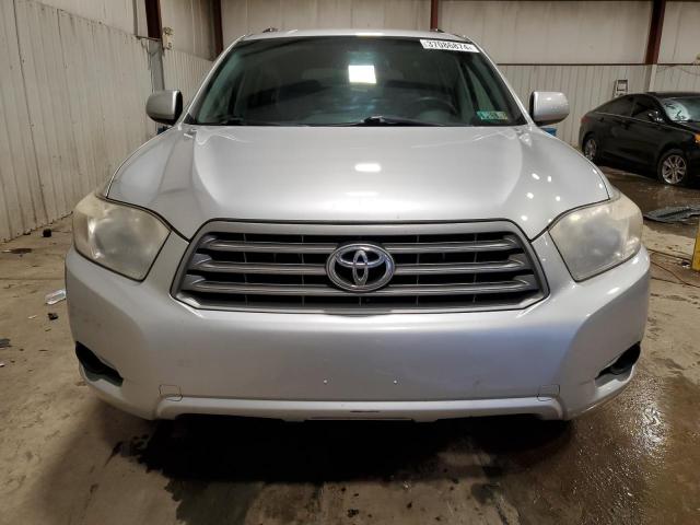 JTEZA3EH6A2011588 - 2010 TOYOTA HIGHLANDER SILVER photo 5