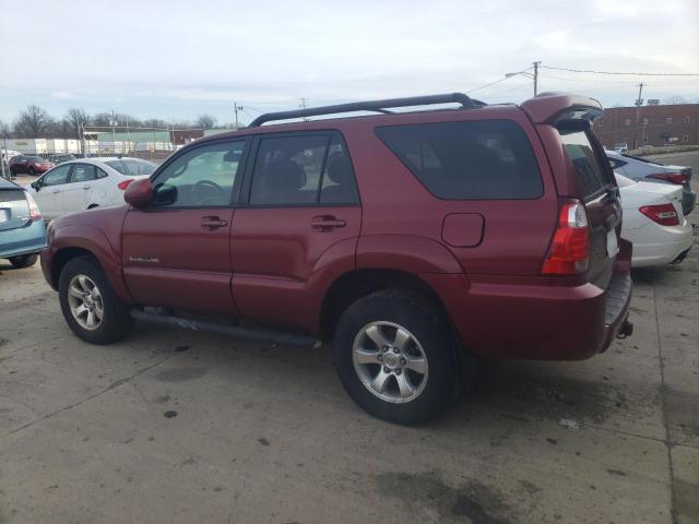 JTEBU14R168070110 - 2006 TOYOTA 4RUNNER SR5 MAROON photo 2