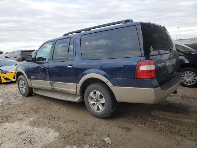 1FMFK175X8LA41057 - 2008 FORD EXPEDITION EL EDDIE BAUER BLUE photo 2