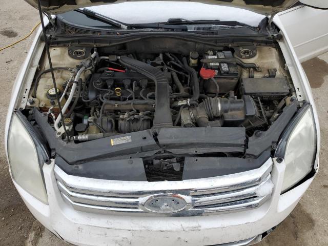 3FAHP07Z79R211587 - 2009 FORD FUSION SE WHITE photo 11