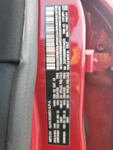 ZASPAKBN0K7C44233 - 2019 ALFA ROMEO STELVIO TI RED photo 13