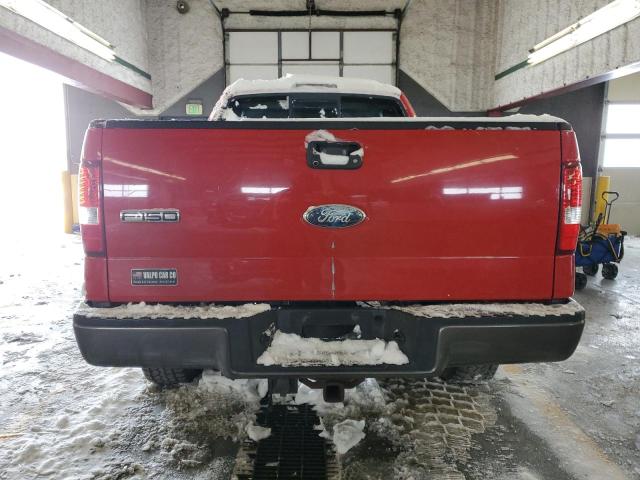 1FTPX14546NA40440 - 2006 FORD F150 RED photo 6