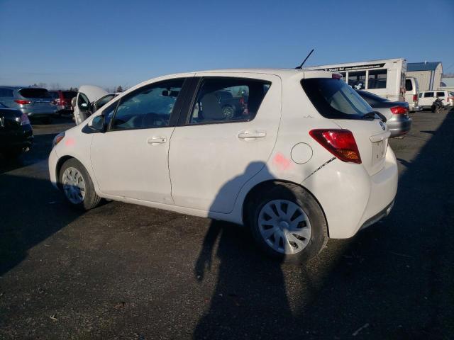 VNKKTUD30GA058875 - 2016 TOYOTA YARIS L WHITE photo 2