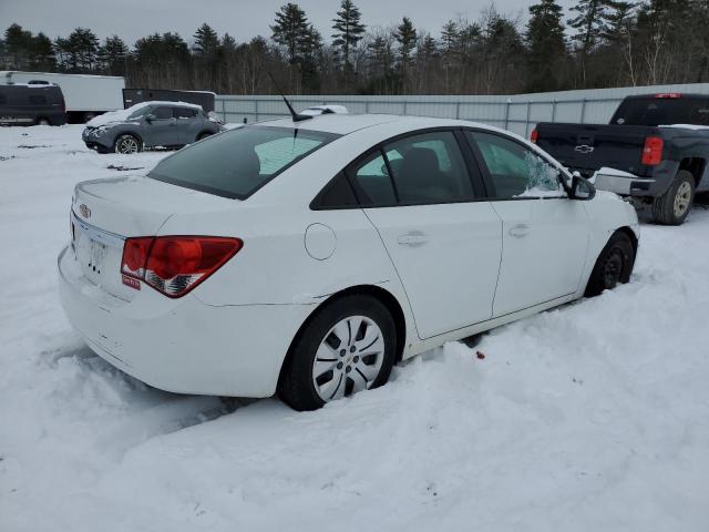 1G1PA5SG2D7312376 - 2013 CHEVROLET CRUZE LS WHITE photo 3