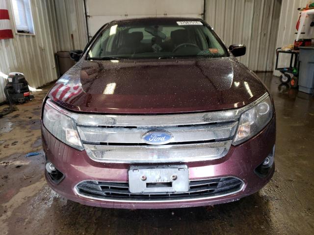 3FAHP0HA3BR343325 - 2011 FORD FUSION SE MAROON photo 5