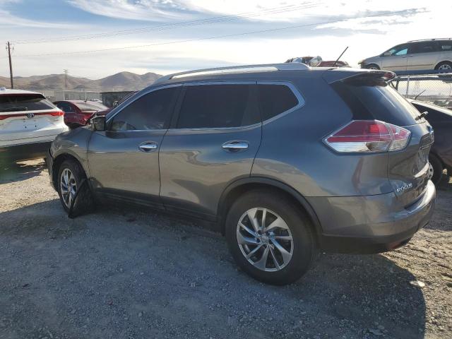 5N1AT2MT3EC773302 - 2014 NISSAN ROGUE S GRAY photo 2