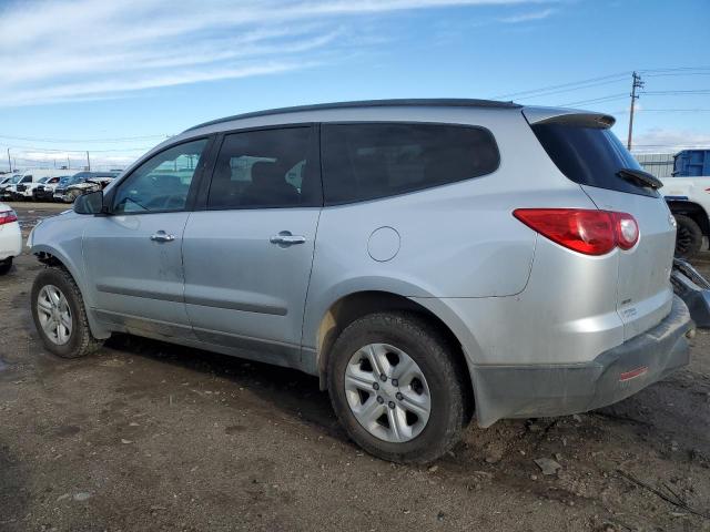 1GNKVFED8BJ215431 - 2011 CHEVROLET TRAVERSE LS SILVER photo 2