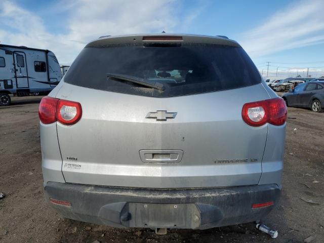 1GNKVFED8BJ215431 - 2011 CHEVROLET TRAVERSE LS SILVER photo 6