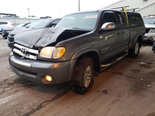 5TBBT44164S443324 - 2004 TOYOTA TUNDRA ACCESS CAB SR5 GRAY photo 1