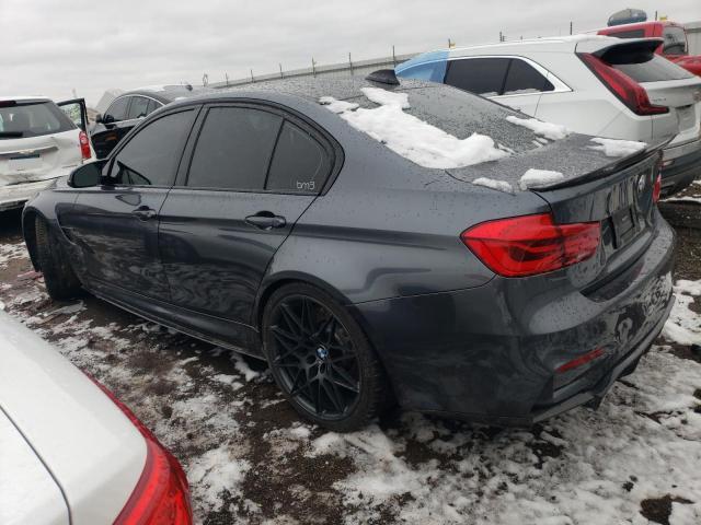 WBS8M9C50J5K99814 - 2018 BMW M3 GRAY photo 2