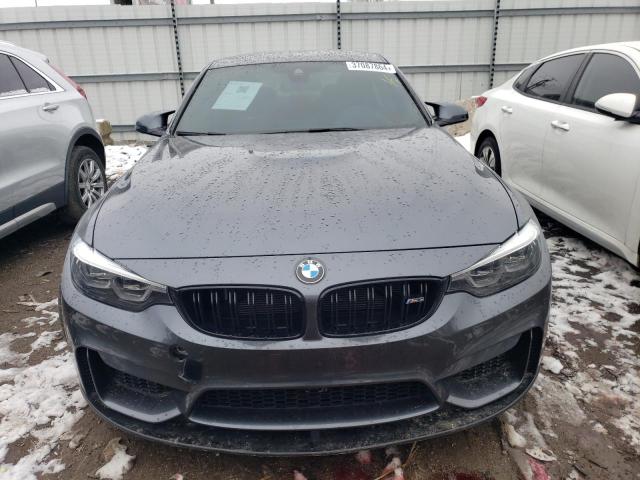 WBS8M9C50J5K99814 - 2018 BMW M3 GRAY photo 5