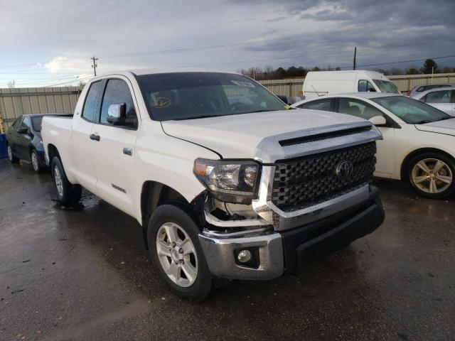 5TFRY5F18LX260221 - 2020 TOYOTA TUNDRA DOUBLE CAB SR/SR5 WHITE photo 4