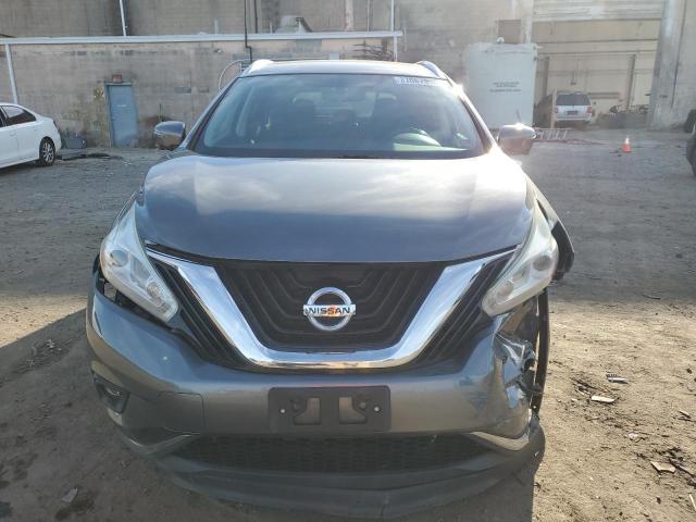 5N1AZ2MHXGN139776 - 2016 NISSAN MURANO S SILVER photo 5