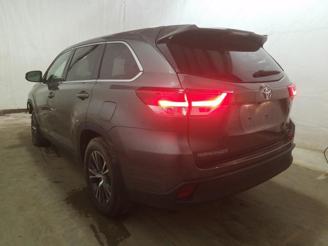 5TDBZRFH5KS703237 - 2019 TOYOTA HIGHLANDER LE  photo 3