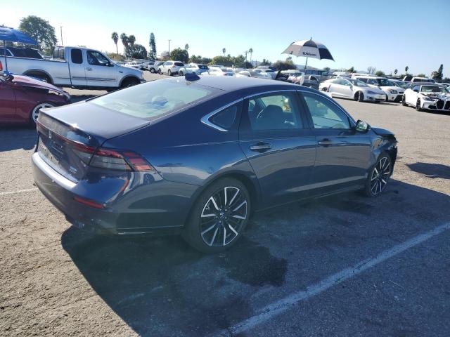 1HGCY2F80PA048456 - 2023 HONDA ACCORD TOURING HYBRID BLUE photo 3