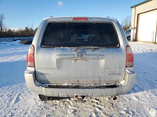 JTEBU14R58K012135 - 2008 TOYOTA 4RUNNER SR5 SILVER photo 6