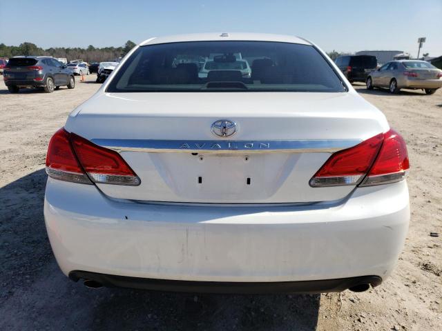 4T1BK3DB0BU385700 - 2011 TOYOTA AVALON BASE Ақ фото 6