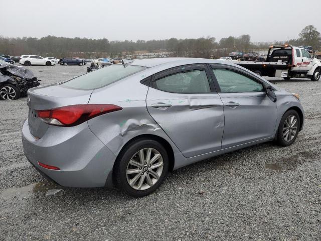 5NPDH4AE5GH683306 - 2016 HYUNDAI ELANTRA SE SILVER photo 3